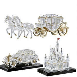 Metal <b>Ornament</b> Custom 3D Building <b>Car</b> Model Office Desktop Decoration Three-Dimensional Made Order Inlaying JSSJBJ-260331-2 Cust - Product Image 1
