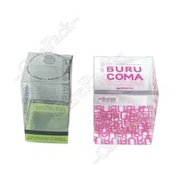 Boîte d'emballage de cadeau en PVC pour cils, impression personnalisée, pliable, Transparent, PET, Standard, cosmétique, bigoudi