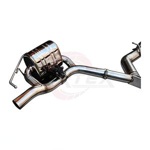 Kit d'échappement Catback en acier inoxydable poli miroir Vortex avec embouts doubles pour Mercedes-AMG C43 W205 3.0T V6 2016-2023 Racing Mod - Product Image 6