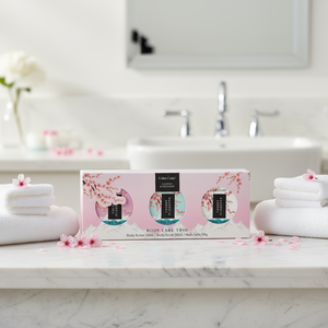 Ensemble cadeau de bain et de spa à prix d'usine en gros, très vendu, contenant du sel de bain, du beurre corporel, un gommage corporel, un ensemble cadeau de bain - Product Image 1