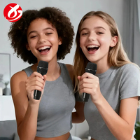 Speaker Bluetooth dengan Mikrofon Speaker Nirkabel Portabel Speaker Karaoke untuk Rumah/Pesta/Di Luar Ruangan WJ-A920
