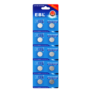 EBL Alkaline 1.5v Button Cell Batterie <b>LR1130</b> Button Cell Primary <b>Battery</b> for Watches - Product Image 1