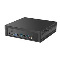 Penjualan laris MIini komputer industri ECC-T30 Intel I5/J4125 8 + 256 SSD Win10 kantor komersial Mini