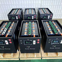 Pack de batteries Heymy Energy 16S 51,2V 32kWh MB56 avec disjoncteur CC 300A, cellules de batterie E VE 628Ah pour le stockage d'énergie solaire