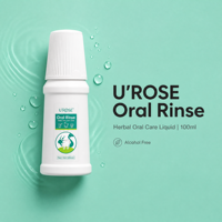 Pencuci Mulut Herbal Bebas Alkohol Pemutih Gigi Nafas Segar Pembersih Gigi Mendalam Label Pribadi Grosir 100ml