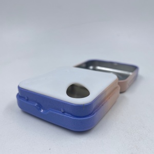 Boîte en étain carrée personnalisée avec couvercle, conteneur métallique de qualité alimentaire pour café, bonbons et cadeaux, mini boîte en étain, emballage direct d'usine - Product Image 3
