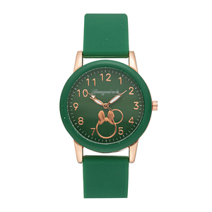 Đồng hồ thạch anh điện tử sinh viên nhỏ tươi mẫu thỏ thời trang đơn giản silica gel - Product Image 5