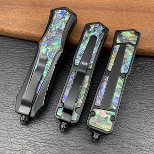 Thiết kế mới Mico gấp dao hợp kim kẽm xử lý 5cr13mov thép balde ngoài trời chiến thuật săn bắn Dao Bỏ Túi - Product Image 3