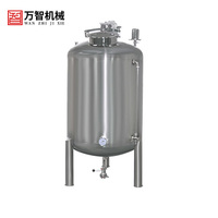 Fermenteur à saké en acier inoxydable 316L |   Cuve sous pression contrôlée par PLC avec chemise de refroidissement au glycol, capacité 500-10000L