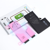 10 batteries de diagnostic de capacité d'origine, sans message d'erreur, pour diagnostic et état de santé 100% des iPhone 12, 13 Pro Max, 14 Plus, 15 Pro, 12 Mini