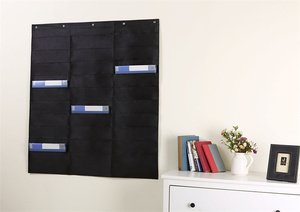 Wholesale High Quality Hanging Wall <b>File</b> <b>Folders</b> Holder Heavy Duty Storage Pocket Chart With 30 Pockets Hanging Wall <b>File</b> - Product Image 3