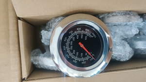 Quay số Thép không gỉ lưỡng kim <span class=keywords><strong>Analog</strong></span> 1000F / 500C độ nhiệt độ cao BBQ nướng Nhiệt kế cho người hút thuốc - Product Image 5