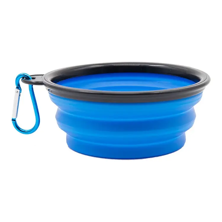 Bol en silicone TPE pliable portable pour une utilisation extérieure grands et petits bols d'eau pour chats et chiens bols de nourriture