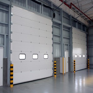 Puerta Seccional Industrial Moderna Personalizada a <span class=keywords><strong>Precio</strong></span> de Fábrica, de Acero Inoxidable, con Función Antirrobo para Almacén o Taller - Product Image 5