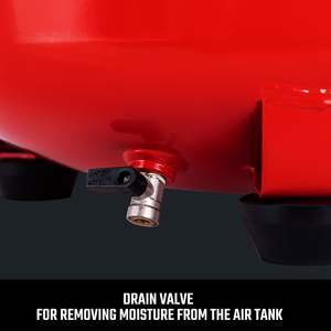 शिल्पकार 6 गैलन पोर्टेबल पैनकेक एयर कंप्रेसर तेल मुक्त 150 psi 1.0hp 2.6 cfm 1 वर्ष की वारंटी - Product Image 6