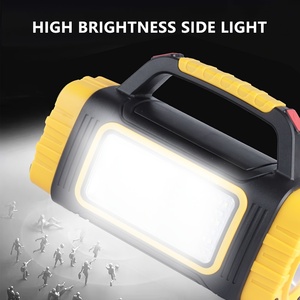 Linterna LED Solar Multifuncional con Foco de 3W, Luz de Emergencia COB y 90 SMD, Multimodo, USB - Product Image 5