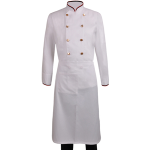 Uniforme <span class=keywords><strong>de</strong></span> chef <span class=keywords><strong>de</strong></span> restaurant d'hôtel professionnel uniforme <span class=keywords><strong>de</strong></span> vêtements <span class=keywords><strong>de</strong></span> travail <span class=keywords><strong>de</strong></span> cuisinier <span class=keywords><strong>de</strong></span> haute qualité pour le personnel <span class=keywords><strong>de</strong></span> <span class=keywords><strong>cuisine</strong></span> <span class=keywords><strong>tenue</strong></span> <span class=keywords><strong>de</strong></span> service culinaire - Product Image 2