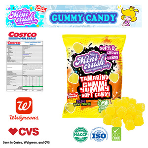 कस्टम मिश्रण फल फलता नरम गामी कैंडी चबाने वाला मीठा कार्टून कम-चीनी टैमिराइंड उपहार बैग हलाल - Product Image 5