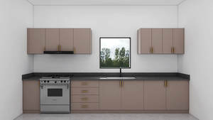 Muebles de Cocina Modulares de Madera Contrachapada para Apartamentos Pequeños, Diseño Moderno, Juego Completo de Muebles para el Hogar, Hecho en China - Product Image 2