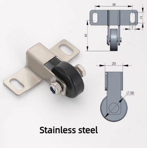 Ruedas Elevadoras para Puertas de Armarios de Productos de Ferretería TS105 para Uso en Hospitales, Escuelas, Baños y Cocinas, Capacidad de Carga >90 kg, Rodamiento de Rodillos - Product Image 6