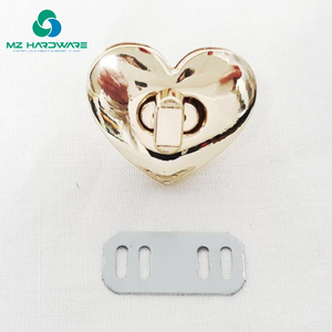Twist Lock Turn Clasp Locks Attaches pour DIY Leather Craft Bag Handbag Making Repair - Product Image 2