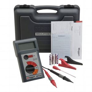 เครื่องทดสอบฉนวนและความต่อเนื่องแบบพกพาขนาดกะทัดรัด MIT230 เครื่องมือวัดและวิเคราะห์ - Product Image 6