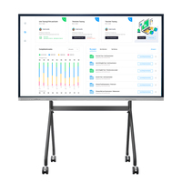 Pizarra Interactiva Digital Inteligente de Buena Calidad, Precio de Fábrica, Pantalla Táctil de 75 Pulgadas, Windows/Android, Televisor Electrónico