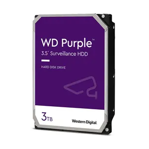 ฮาร์ดดิสก์ใช้งานภายในขนาด3.5นิ้ว,ความจุสูง3Tb สีม่วง HDD 1Tb 2Tb 4Tb 6Tb 8Tb 10Tb 18Tb