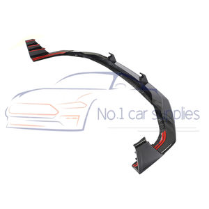 Lèvres avant 20-21 pour <span class=keywords><strong>RS6</strong></span>/7 ABT en fibre de carbone sèche (ensemble 3 pièces) pour pare-chocs de voiture - Product Image 4