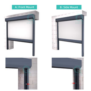 QINGYING Écran de terrasse en <span class=keywords><strong>PVC</strong></span> pour véranda, stores de bistrot extérieurs - Product Image 4