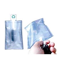 Sac gonflable antichoc pour emballage cosmétique, enveloppe de protection à colonnes pour bouteilles en verre fragiles et rouges à lèvres