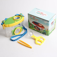 Good Quality Obest Plastic Magnifier Jar with Acrylic Lens 41mm Diameter Children Outdoor Scientific Explorer Magnifying Glass