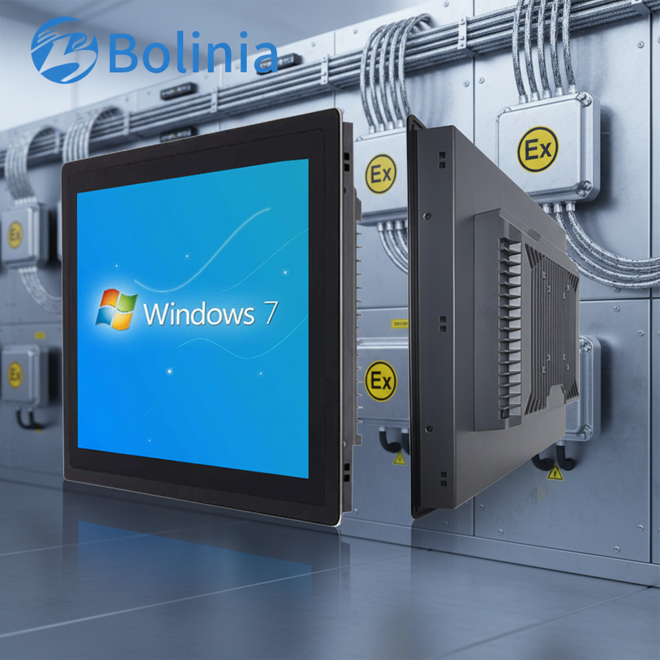 10.4-21.5 Inch True Flat Industrial TouchScreen Monitor IP65 Waterproof Industrial Grade VGA/HD Connectivity Industrial Monitor