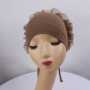 <span class=keywords><strong>Bonnet</strong></span> intérieur volumisant en coton de haute qualité, style malaisien, pour hijabs et bonnets floraux, pour femmes musulmanes - Product Image 4