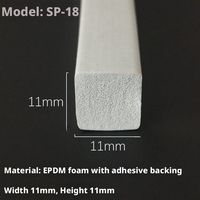 Bande d'étanchéité en mousse EPDM autocollante sur mesure, anti-collision, étanche, résistante à la corrosion et aux insectes pour armoire électrique