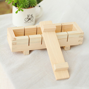 กล่องไม้แบบสั่งทำเป็นมิตรกับสิ่งแวดล้อมสำหรับอาหารญี่ปุ่น <span class=keywords><strong>ซูชิ</strong></span> <span class=keywords><strong>แซลมอน</strong></span> ซาชิมิ จานตกแต่ง - Product Image 2