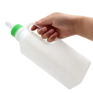 900ml Plastic Calf Feeding Milk Bottle Lamb Milk Feeder Calf Milk Suckling Bottles Baby Animal Nursing Bottles