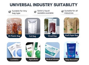 430a ngang mở rộng ban nhạc thực phẩm niêm phong túi túi nhiệt thông minh in mã máy in phun niêm phong máy - Product Image 6