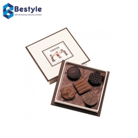 Boîte-cadeau en papier de luxe vide pour truffes au chocolat, emballage de luxe, boîtes en papier pour chocolat du Ramadan