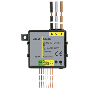 Actuador para persianas Vimar 01476 2A 120-230V 50/60Hz Hecho en Italia - Product Image 1