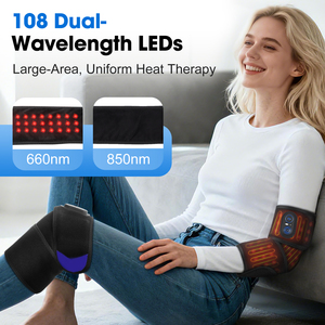 Full Body Relief 3 Heat & <b>Timer</b> 660&850nm Cordless Red <b>Light</b> Therapy Massage Belt 5000mAh Battery GZ RTS Bulk Mixed Order - Product Image 3