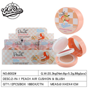 Erarose-8002 <span class=keywords><strong>Blush</strong></span> in Crema con Cuscinetto d'Aria 2-in-1, Finitura Leggera Effetto Pelle Naturale, Formato Regolare - Product Image 2