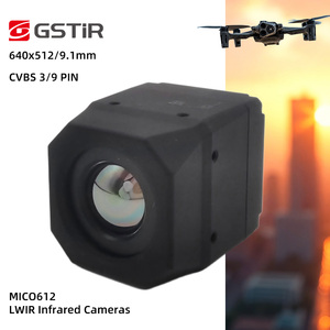 Module de caméra thermique de vision nocturne GSTir Premium haute performance MICO612 non refroidi LWIR Core 640x512 CVBS pour drone UAV - Product Image 1
