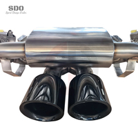 SDO - Sistema de Escape Catback de Acero Inoxidable para Porsche 911 992 GT3 RS 4.0L 2021-2026, Kit de Tubo de Silenciador con Válvula Electrónica de Alto Rendimiento