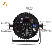 AICPOSE Personnalisation 18x18W 6-en-1 RGBWA+UV IP33 Beam 25 DMX512 Projecteur LED Par pour Fête DJ Scène