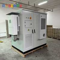 Batterie solaire haute tension, pack de batteries Lifepo4, rack de batteries 215 kWh, 241 kWh, armoire de stockage d'énergie industrielle et commerciale 100 kW