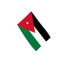 Drapeaux de Jordanie en gros 3x5 pieds, en polyester 68D/100D, personnalisables avec tous les motifs des nations, livraison rapide d'un fournisseur fiable