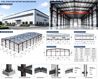 Nave Industrial Prefabricada de Acero Resistente con Área de Oficina para Planta de Manufactura