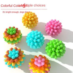 צעצוע כלבים חדש רב תכליתי, עמיד בפני נשיכות, עשוי TPR, צבעוני, משחק אינטראקטיבי לחיות מחמד, צעצועי כלבים רכים ומשעשעים לסיטונאות - Product Image 2