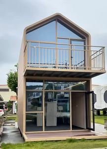 Casa Modular Prefabricada de Acero de Dos Pisos, Moderna, Popular, Móvil, Tipo Cabaña Apple, de Alta Calidad a Precio de Fábrica - Product Image 5